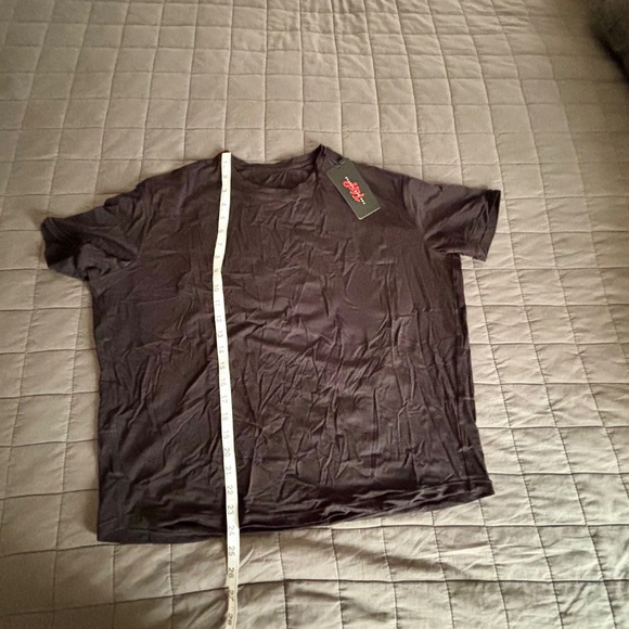 NWT THE GYM PEOPLE Women's Short Sleeve Workout Loose Fit Tee Black Medium - Picture 6 of 9